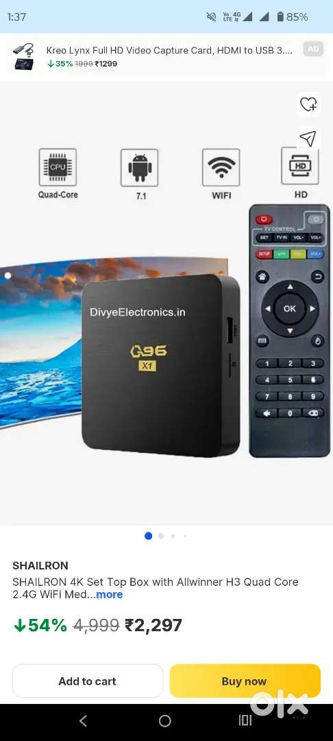 Android wifi set of box