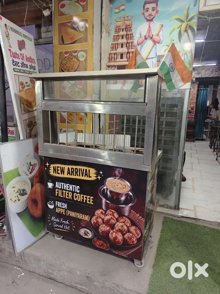Commercial Stainless Steel Food Display Counter &ndash; Only 2 Months Old
