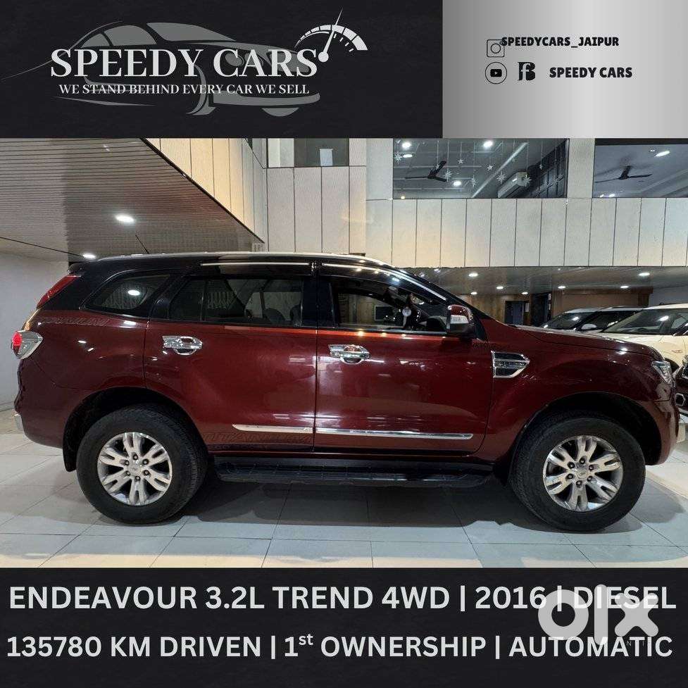 Ford Endeavour 3.2 Titanium 4x4 At, 2016, Diesel