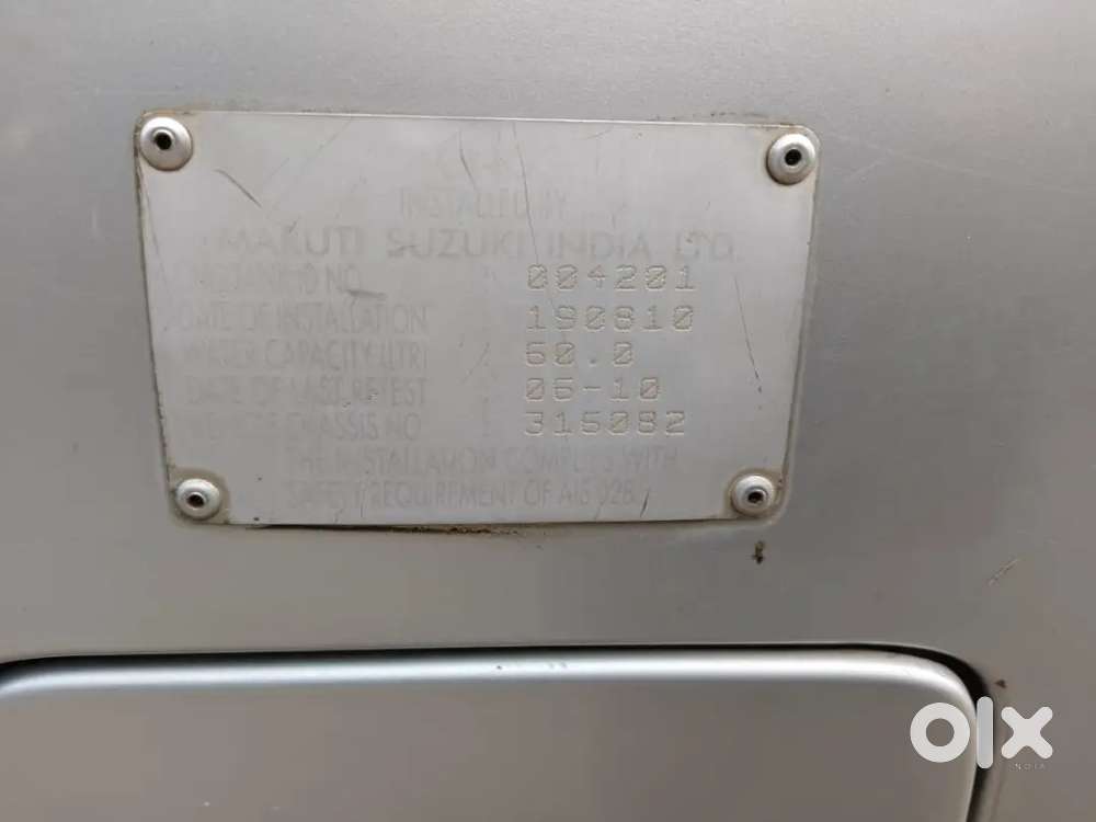 Maruti Suzuki Estilo 2010 Company Fitting Cng