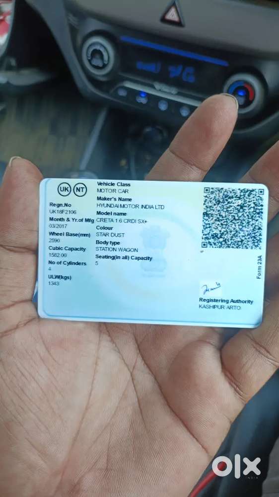 Hyundai Creta 2017 Diesel Manual