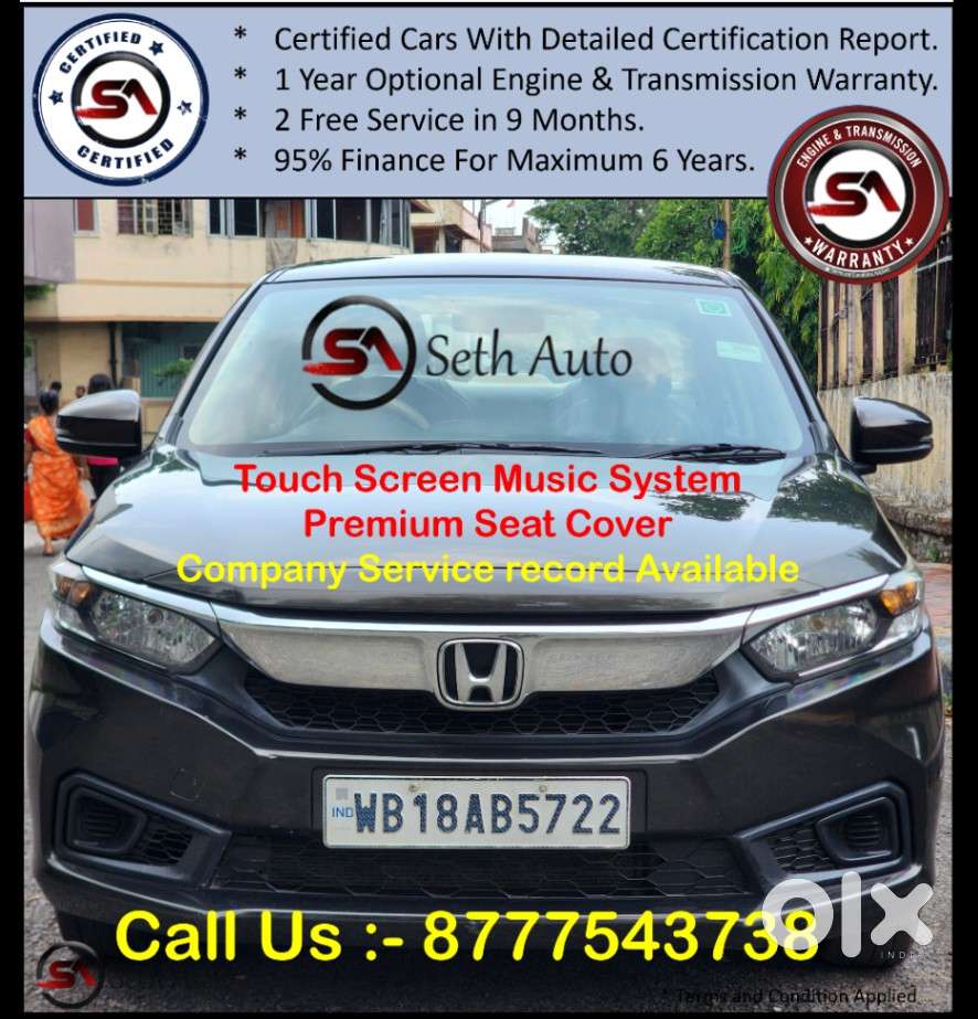 Honda Amaze 1.2 Smt I Vtec, 2019, Petrol