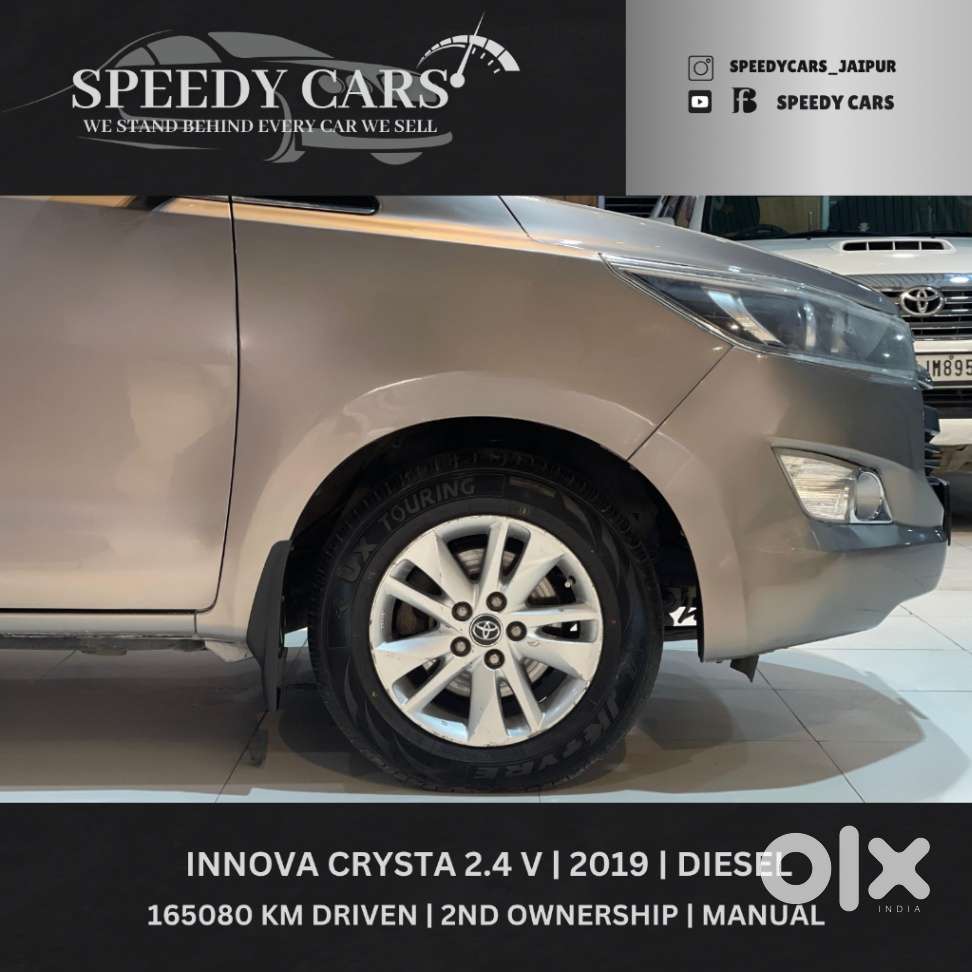 Toyota Innova Crysta 2.4 V 8 Str, 2019, Diesel