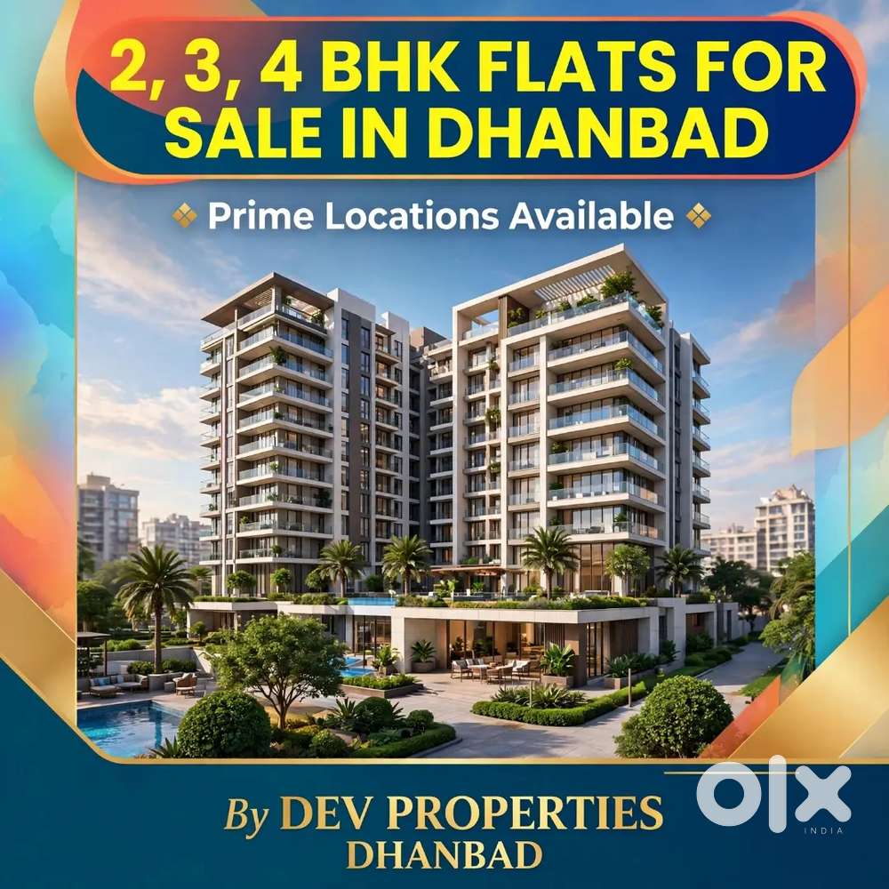 Ready to shift flat for sale in dhaiya near by road