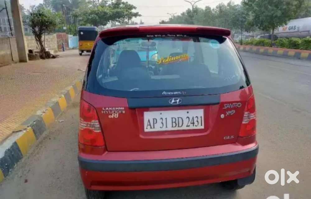 Hyundai Santro Xing 2009 Lpg &petrol Good Condition Navy Employee Car