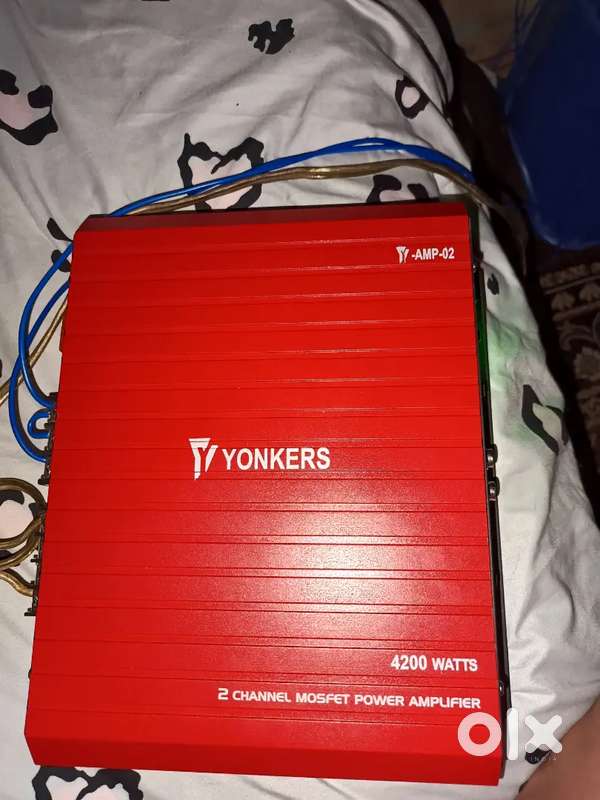 Car amplifier 2 channel yonkers