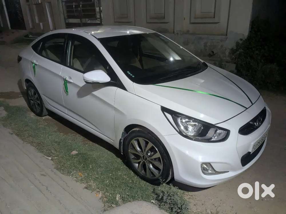 Hyundai Verna Fluidic 2014 Scratch Less, All New Tyres