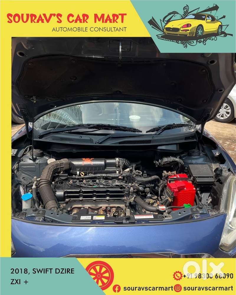 Maruti Suzuki Swift Dzire Zxi + Mt, 2018, Petrol