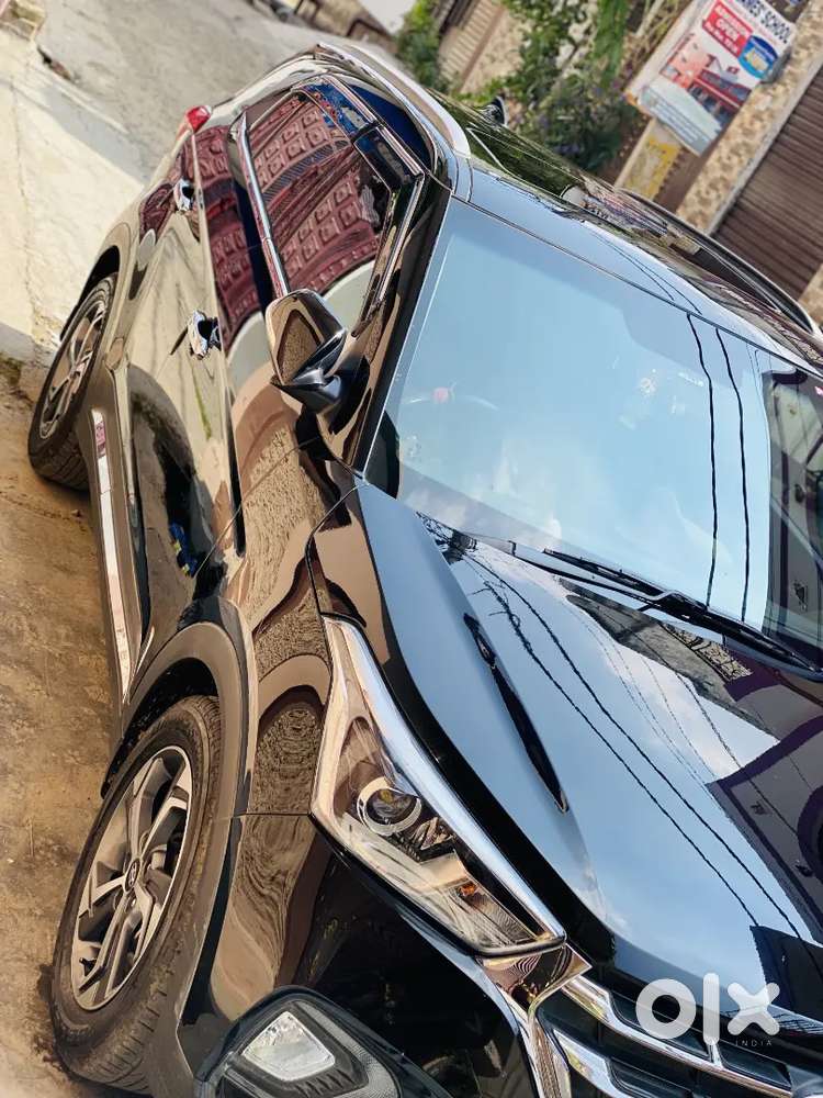 Hyundai Creta Diesel 2018 Black Colour Vip No. September Registration