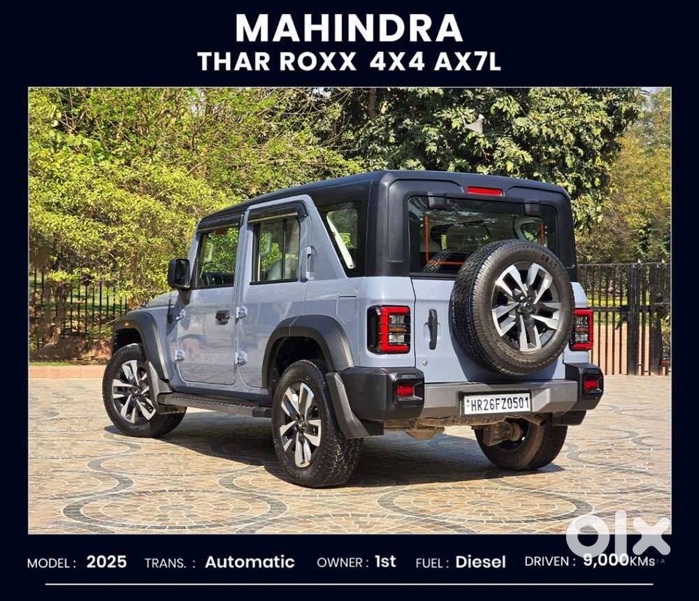 Mahindra Thar Roxx Ax7 L Diesel At 4wd, 2025, Diesel