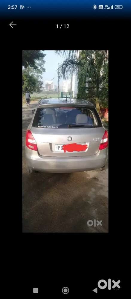 2031 Tak Pass Skoda Fabia Car Well Condition And Less Driven