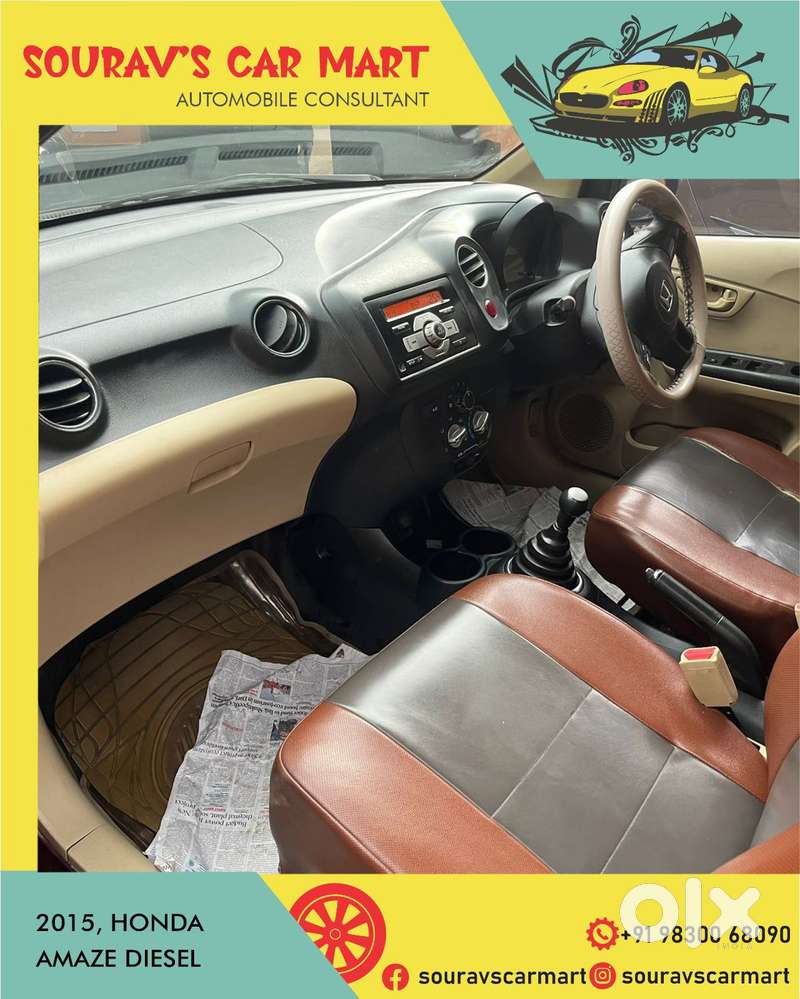 Honda Amaze S Mt I-dtec, 2015, Diesel