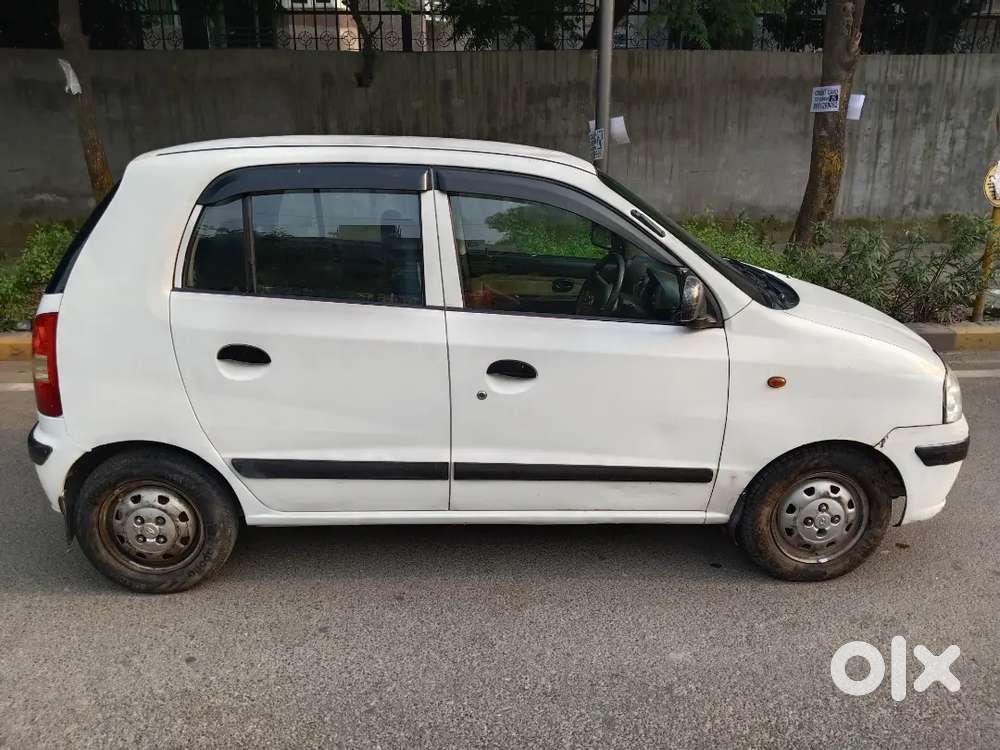 Hyundai Santro Xing Gl Plus White Colour Car In Good Condition