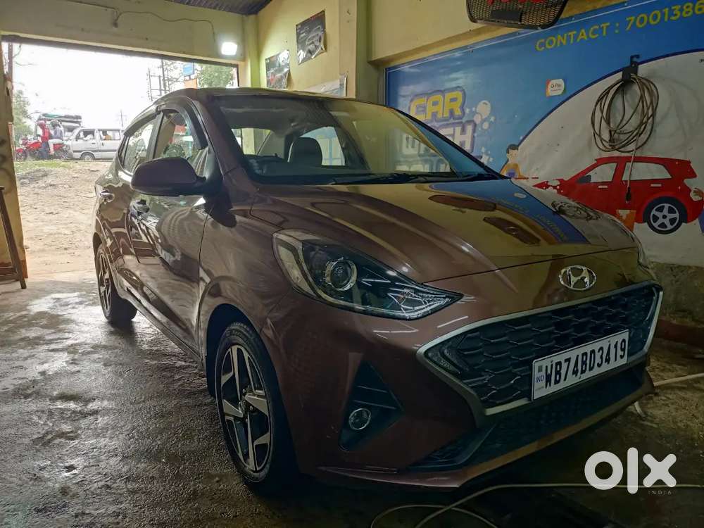 Hyundai Aura 2021 Petrol 35000 Km Driven