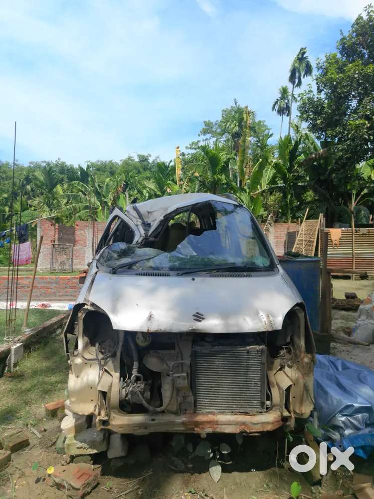 2011 Maruti Suzuki Wagonr Accident But Engine Good Condition( Orginal)