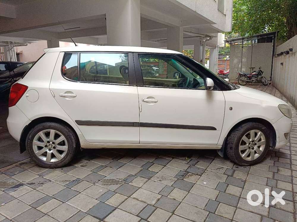 Skoda Fabia Top End Petrol White Colour