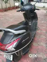 Honda Activa Smart 2023 model Grey colour with alloy wheels.