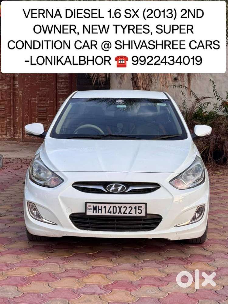 Hyundai Verna Fluidic 1.6 Crdi Sx, 2013, Diesel