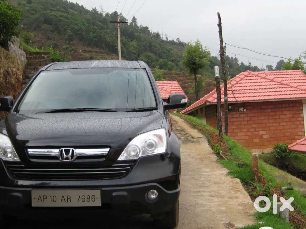 Black Honda Cr-v 2009 Petrol