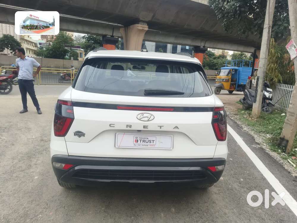 Hyundai Creta 1.5 S Plus Knight Diesel Dual Tone, 2022, Diesel