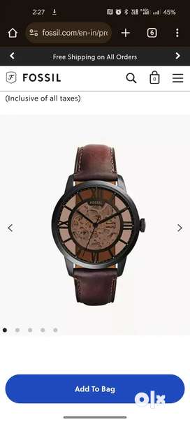 Fossil Watch in Meerut Free classifieds in Meerut OLX