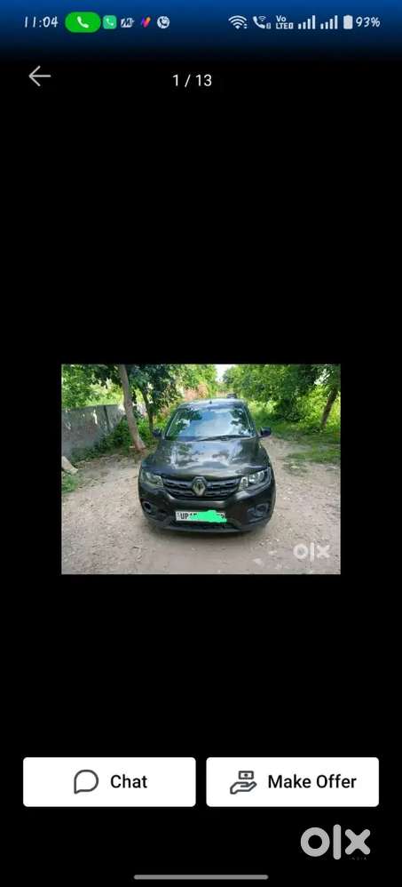 Renault Kwid 2019 Petrol Variant