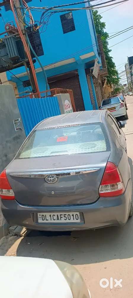 Toyota Etios G Grey Colour Petrol/cng