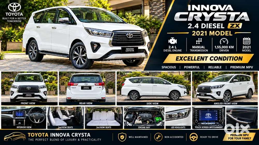 Toyota Innova Crysta 2.4 2021