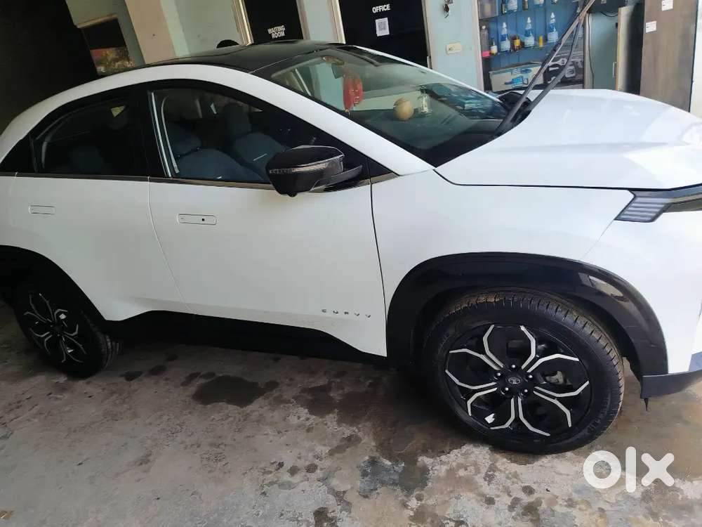 Tata Curvv Creative Plus S Top Condition Car White Colour