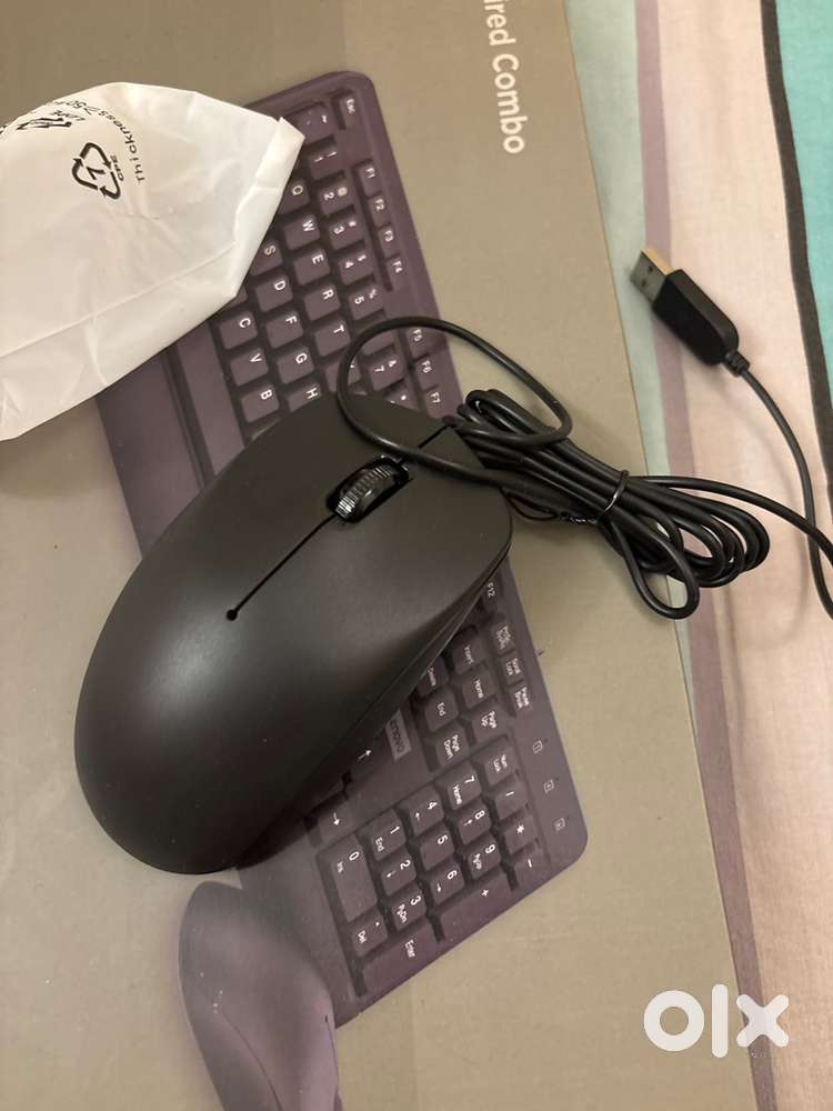 Wired keyboard and mouse