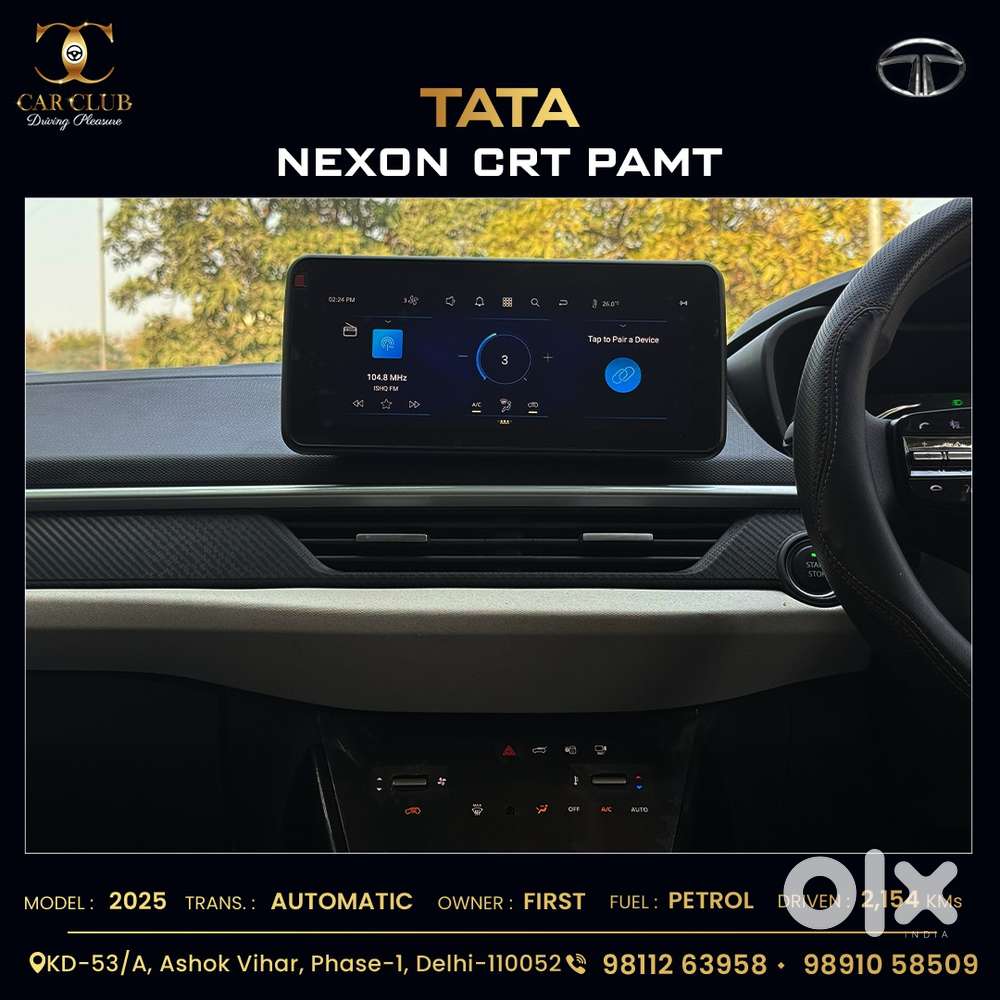 Tata Nexon Creative 1.2 Revotron Petrol 6 Amt, 2025, Petrol