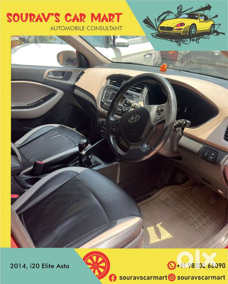 Hyundai I20 Petrol Asta, 2014, Petrol