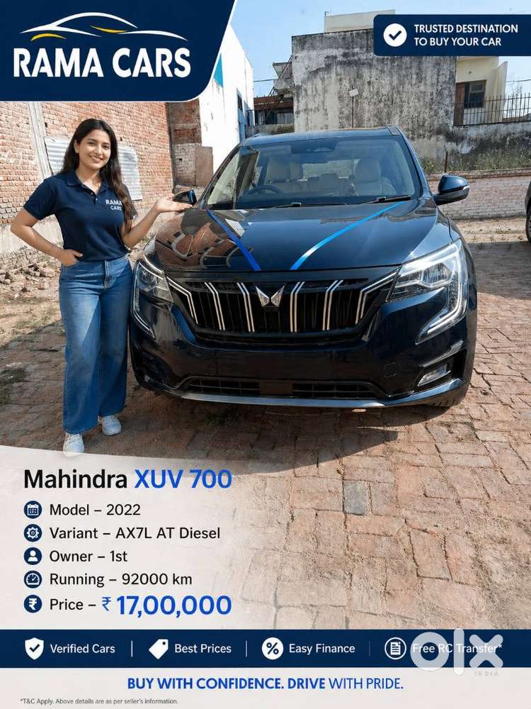 Mahindra Xuv700, 2022, Diesel