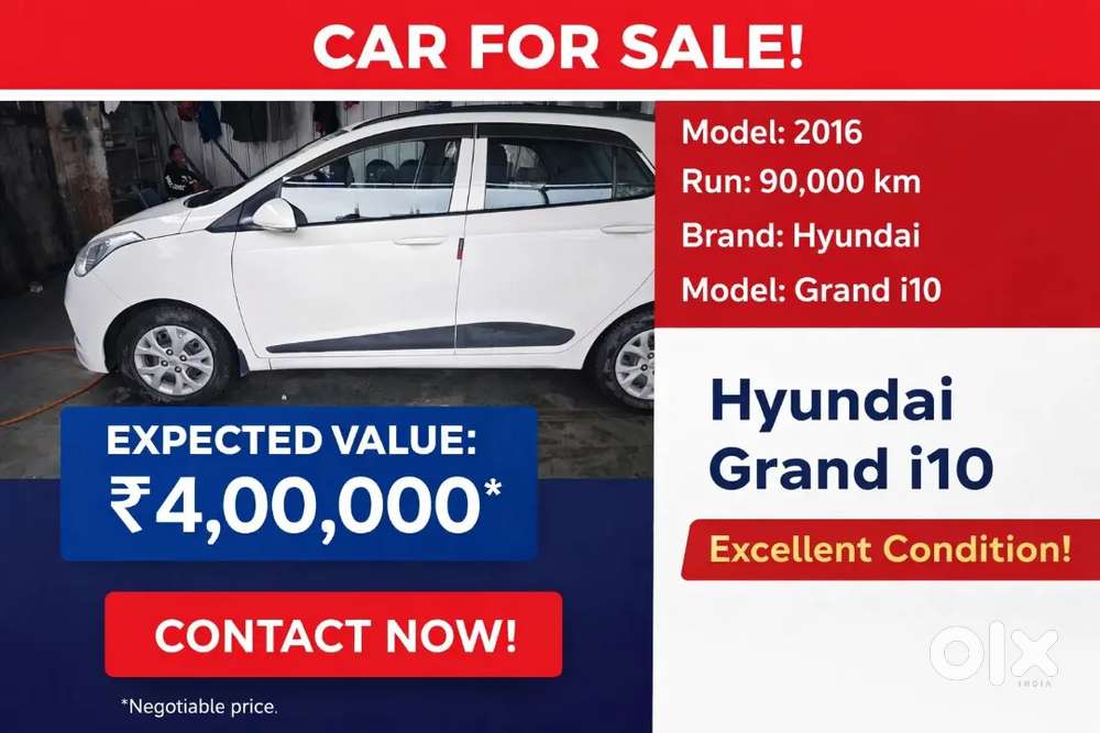 Hyundai Grand I10 2016 Petrol Well Maintained