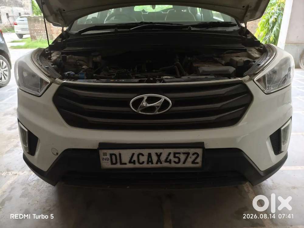 Hyundai Creta 2017 Petrol/cngmanual, Single Person Driven, Immaculate