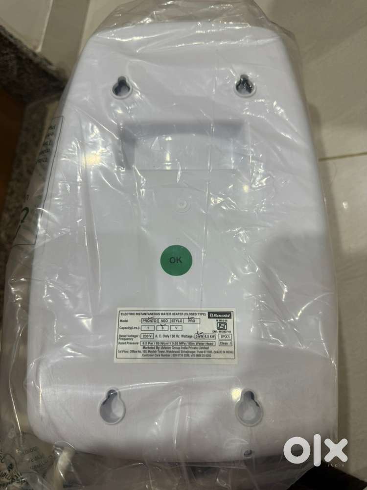 Geyser Racold 3liter