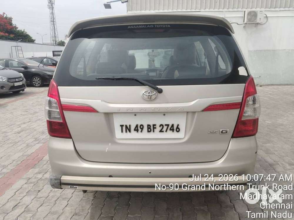 Toyota Innova 2.5 G (diesel) 7 Seater, 2016, Petrol