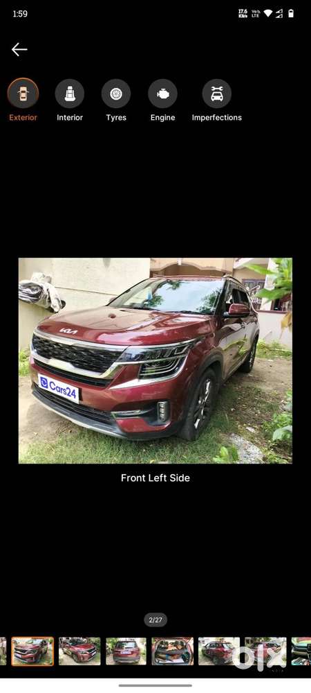 Kia Seltos 2022 Model Well Maintained