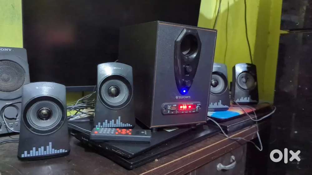 Zebronics Feel 4 ( Home Theatre) 4.1 for Gaming and editing pc, TV