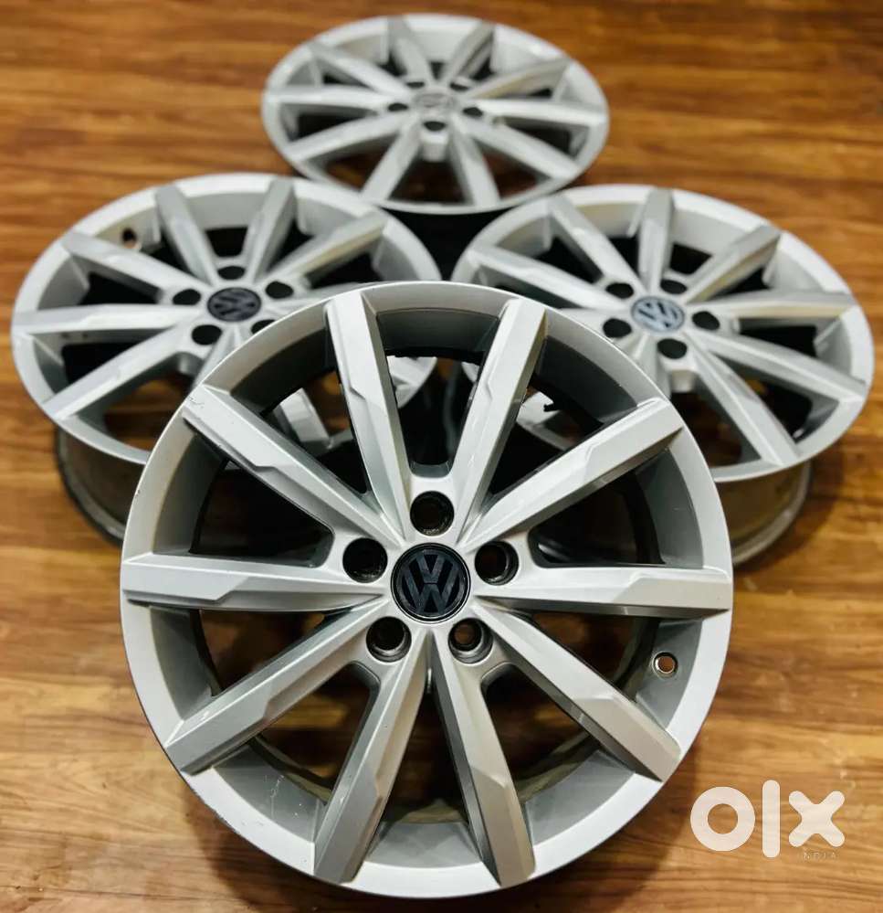 16 inch Polo GT OEM alloy wheels set of four light used - Spare Parts ...