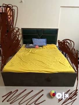 Olx used on sale double bed