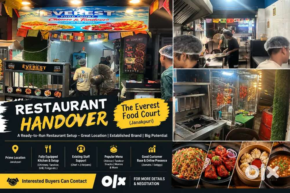 The everest food court ready to move resturent