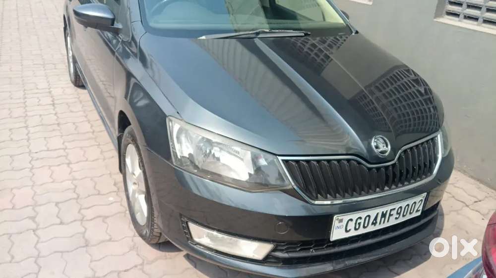 Skoda Rapid Black 2018 Modal 
Diesel.