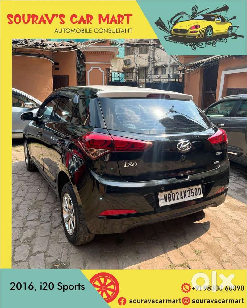 Hyundai Elite I20 Sportz (o) 1.2, 2016, Petrol