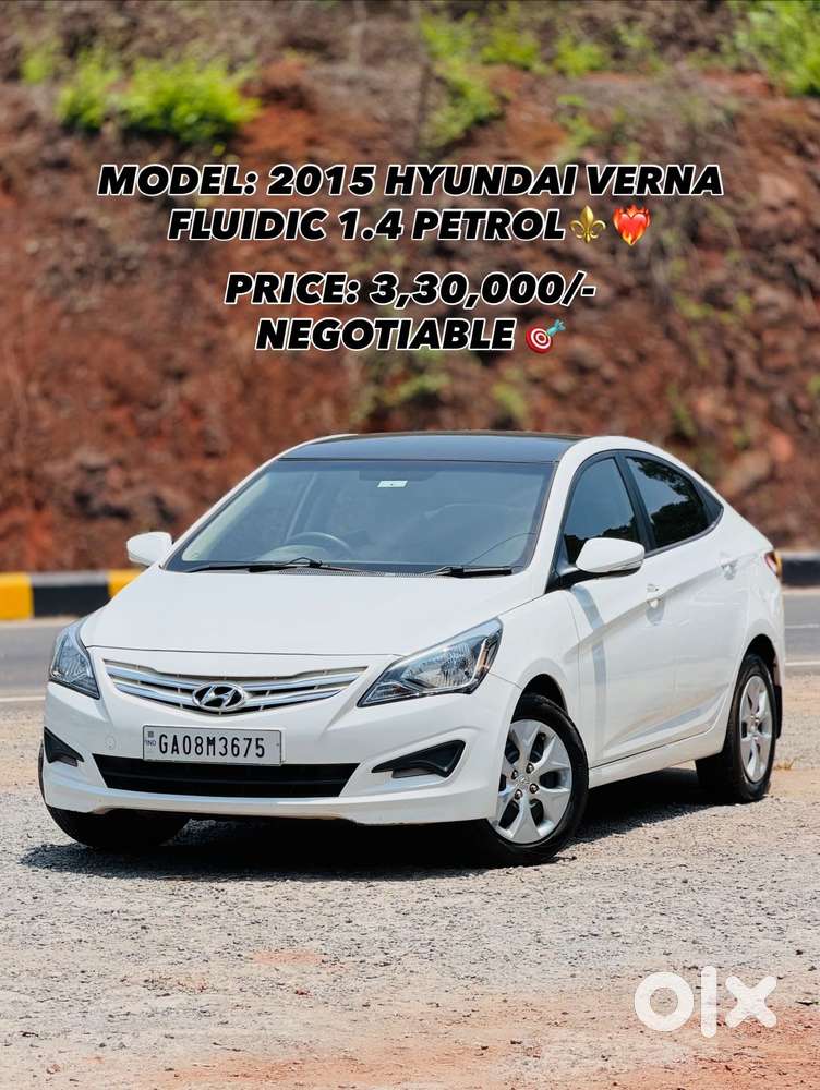 Hyundai Verna 2015-2016 1.4 Vtvt, 2015, Petrol