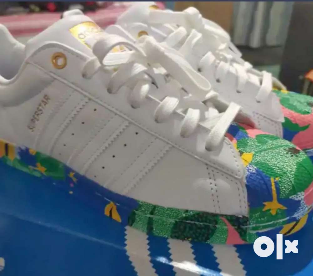 Adidas superstar all outlet white olx