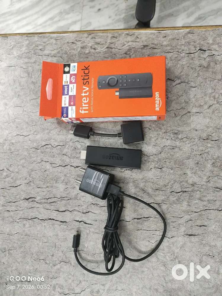 Amazon Fire TV Stick 2nd Gen – Stick Only ( Remote not included )