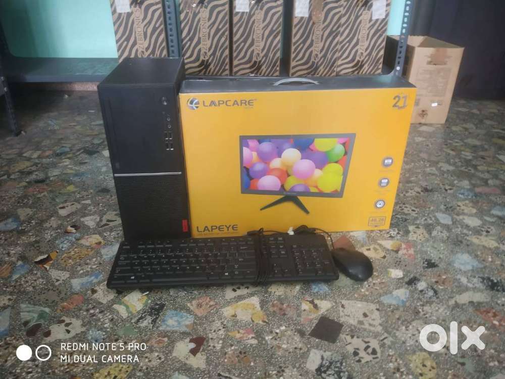 Levono Ryzen 3rd  cpu,keyboard,mouse,monitor@12500/-