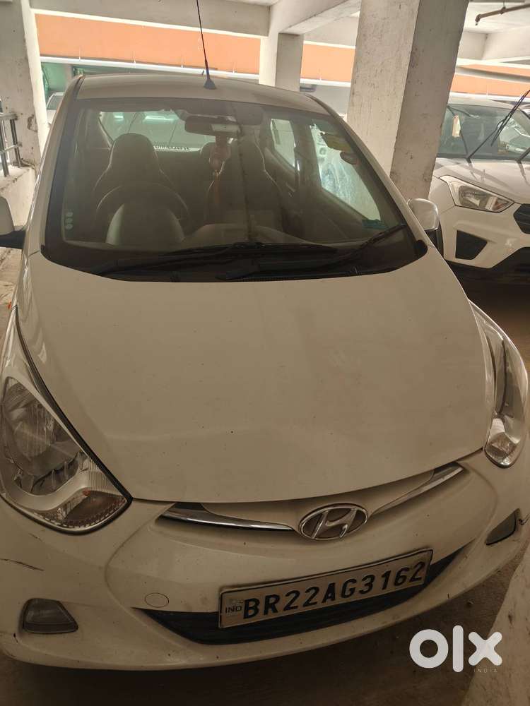 Hyundai Eon 2018 Petrol Good Condition Single Hand Driven White Colour