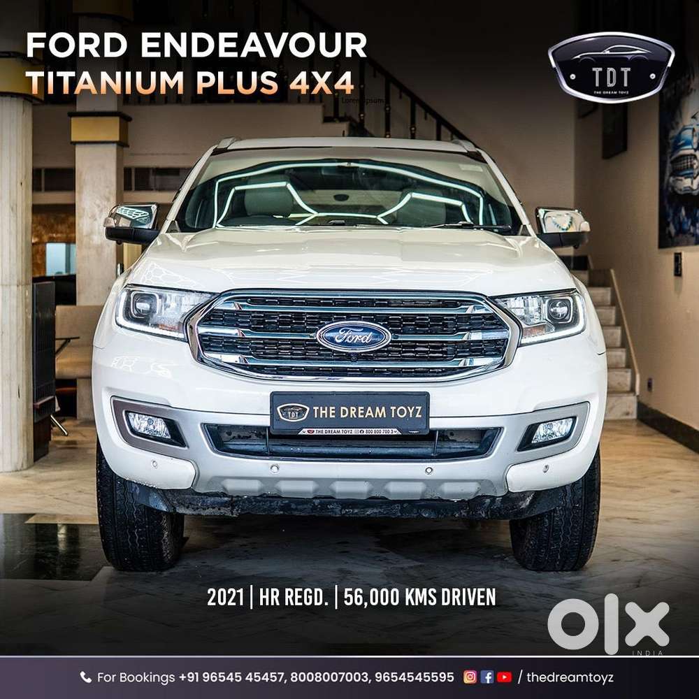 Ford Endeavour Titanium Plus 4x4 At, 2021, Diesel